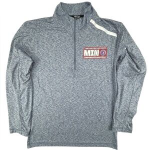 Fanatics- MN Timberwolves Hoops for Troops 1/4 Zip Pullover- Medium- Like‎ New!!